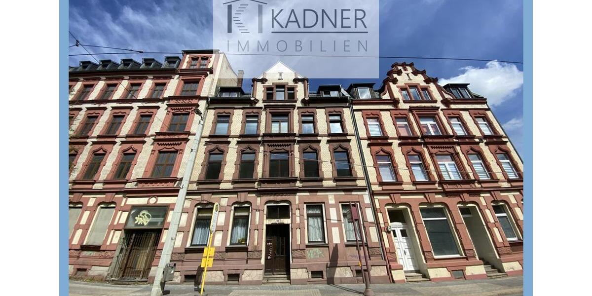 Etagenwohnung Plauen Bahnhofsvorstadt - 4 Zimmer, 100 m&sup2;, 550&euro; | Angebot:24658685