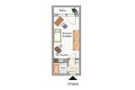 Etagenwohnung Bad Elster - 1 Zimmer, 29 m&sup2;, 160&euro; | Angebot:26534423