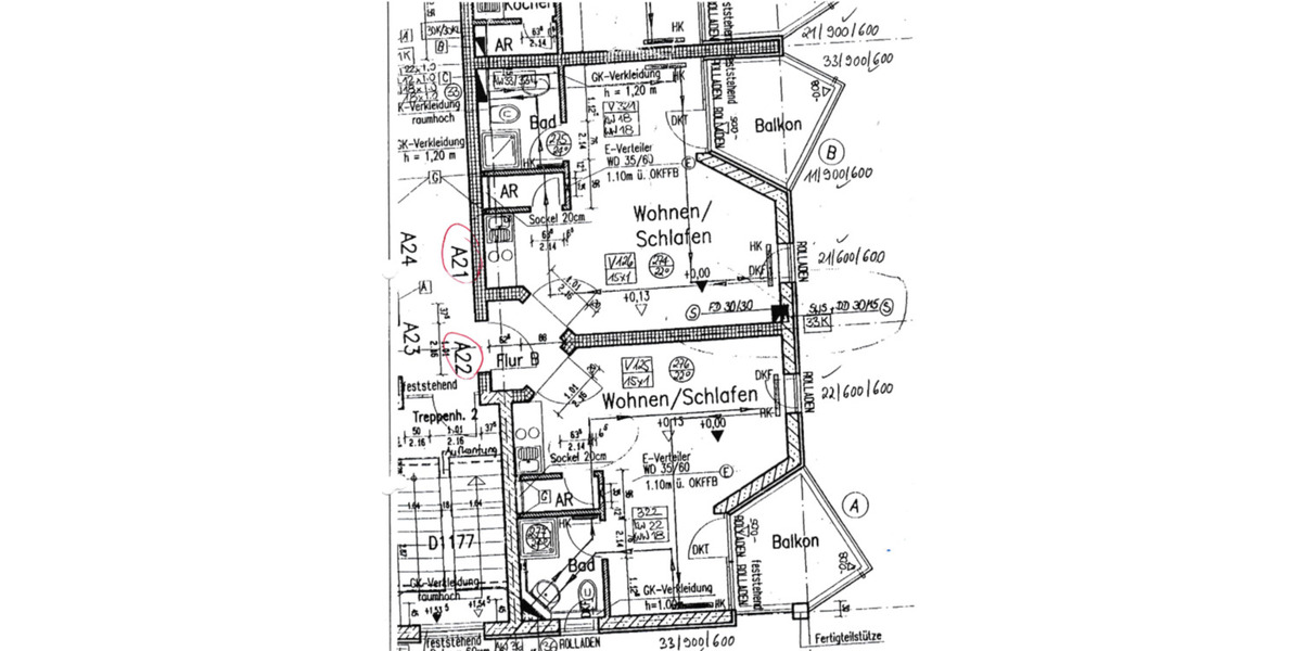 Etagenwohnung Plauen - 2 Zimmer, 52 m&sup2;, 58.000&euro; | Angebot:22964457