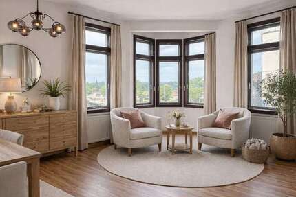 Wohnung Plauen Bahnhofsvorstadt - 4 Zimmer, 107 m&sup2;, 550&euro; | Angebot:25962774