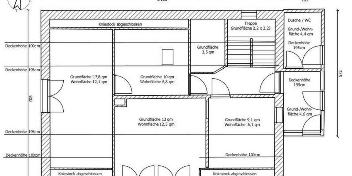 Einfamilienhaus Selbitz Neuhaus - 6 Zimmer, 111 m&sup2;, 129.000&euro; | Angebot:26034800