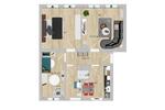 Etagenwohnung Schleiz - 3 Zimmer, 68 m&sup2;, 645&euro; | Angebot:24846774