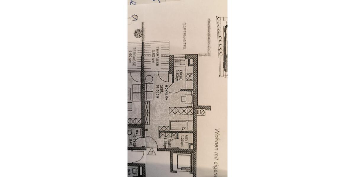 Erdgeschoßwohnung Plauen - 1 Zimmer, 35 m&sup2;, 350&euro; | Angebot:25219412