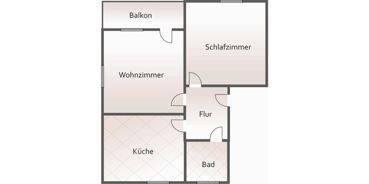 Etagenwohnung Plauen - 1 Zimmer, 39 m&sup2;, 236&euro; | Angebot:25303869