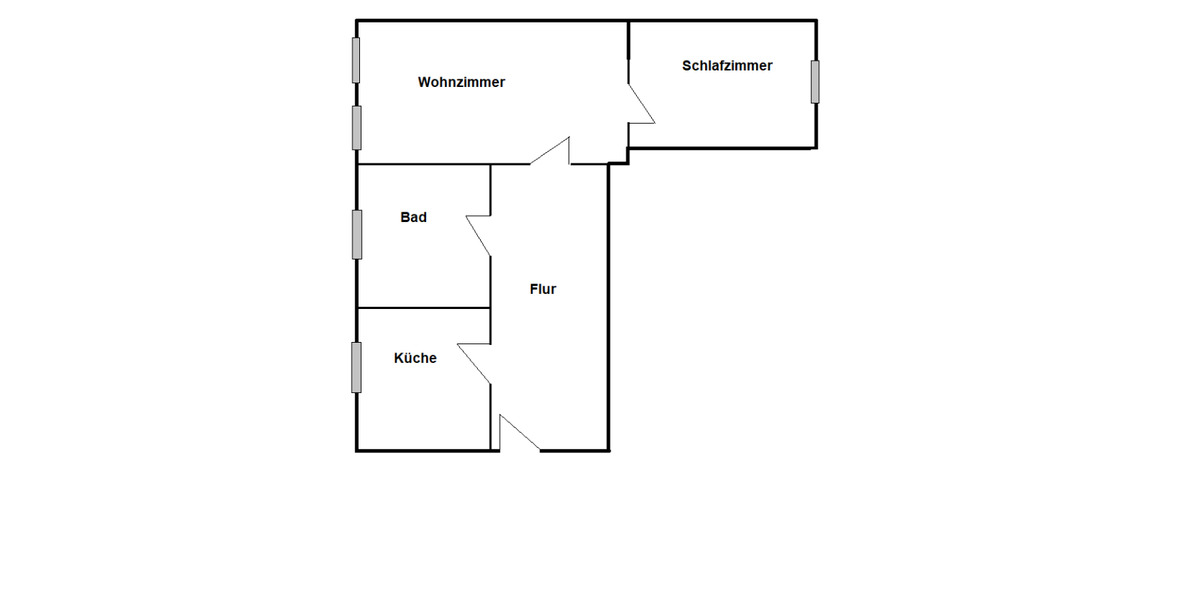 Etagenwohnung Plauen - 2 Zimmer, 63 m&sup2;, 355&euro; | Angebot:25055996