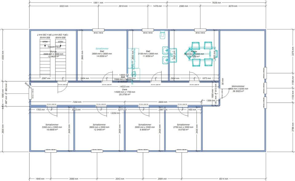 Dachgeschoßwohnung Plauen Bahnhofsvorstadt - 6 Zimmer, 145 m&sup2;, 1.390&euro; | Angebot:17463037