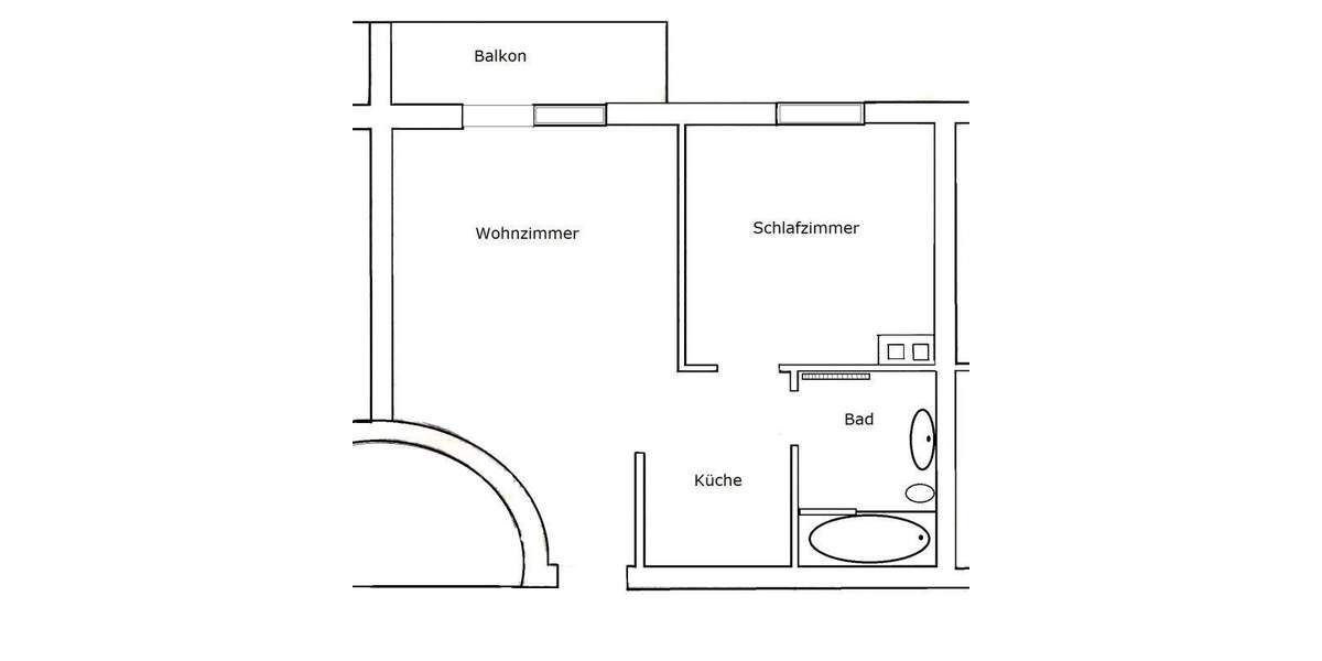 Etagenwohnung Plauen Stadtmitte - 2 Zimmer, 58.000&euro; | Angebot:25691954