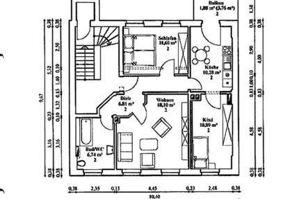 Wohnung Plauen Ostvorstadt - 3 Zimmer, 66 m&sup2;, 295&euro; | Angebot:25331043