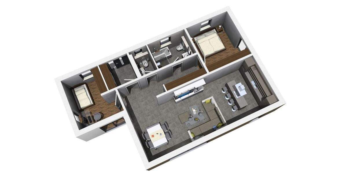 Bungalow Selb - 3 Zimmer, 80 m&sup2;, 285.150&euro; | Angebot:25845088