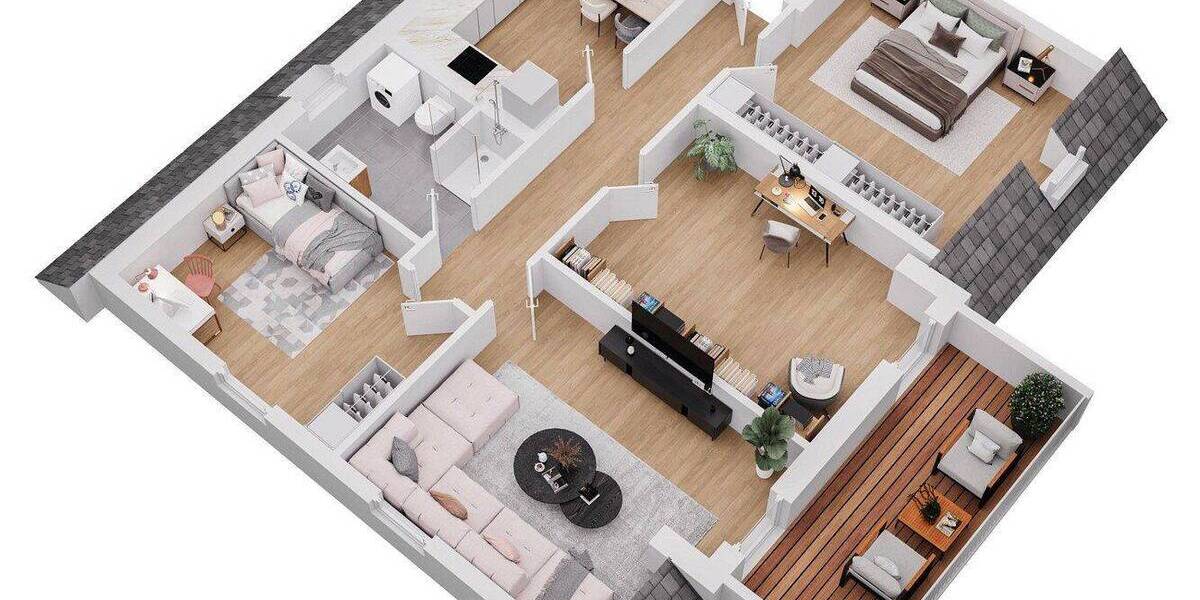 Etagenwohnung Hof Innenstadt - 4 Zimmer, 92 m&sup2;, 253.495&euro; | Angebot:26825926