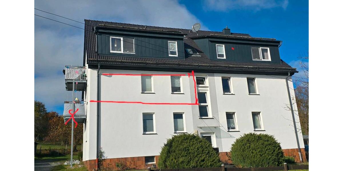 Etagenwohnung Plauen Altstadt - 3 Zimmer, 58 m&sup2;, 400&euro; | Angebot:25354154