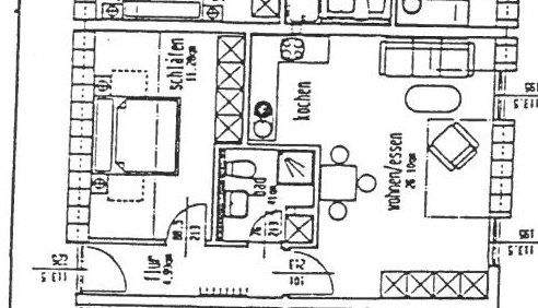 Etagenwohnung Plauen Stadtmitte - 2 Zimmer, 51 m&sup2;, 250&euro; | Angebot:25735508