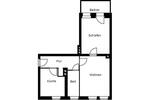 Erdgeschoßwohnung Plauen Bahnhofsvorstadt - 2 Zimmer, 48 m&sup2;, 263&euro; | Angebot:26635776