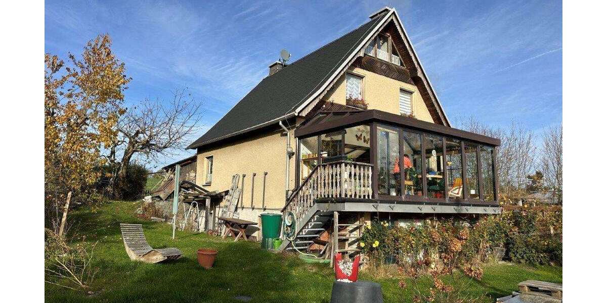 Schönes Einfamilienhaus mit Wintergarten, Salzwasserpool, Blockheizkraftwerk usw. - Einfamilienhaus Saalburg-Ebersdorf Ebersdorf | Angebot:23713363