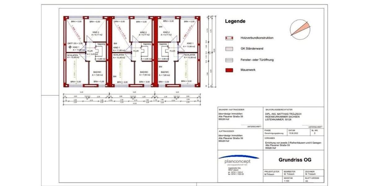 Etagenwohnung Hof Altstadt - 5 Zimmer, 90 m&sup2;, 320.000&euro; | Angebot:26034094