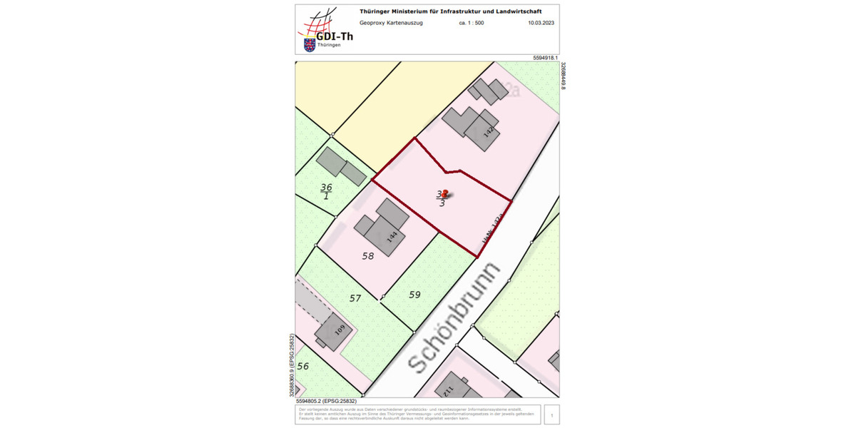 Grundstück Saalburg-Ebersdorf Schönbrunn - 54.900&euro; | Angebot:25850396