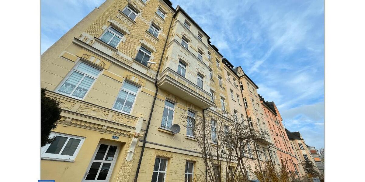 Etagenwohnung Plauen Bahnhofsvorstadt - 3 Zimmer, 72 m&sup2;, 380&euro; | Angebot:24884742