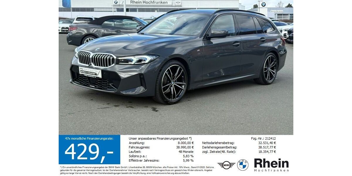 BMW 320 44.371 km 38.460 &euro; Hof 95032