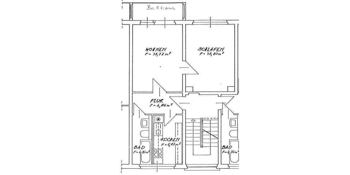 Etagenwohnung Plauen Westend - 2 Zimmer, 47 m&sup2;, 290&euro; | Angebot:26105763