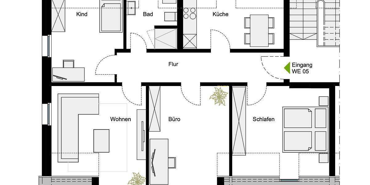 Etagenwohnung Hof Innenstadt - 4 Zimmer, 92 m&sup2;, 253.495&euro; | Angebot:26825926