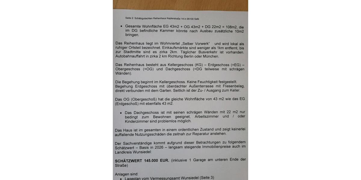 Einfamilienhaus Selb - 140.000&euro; | Angebot:25809586