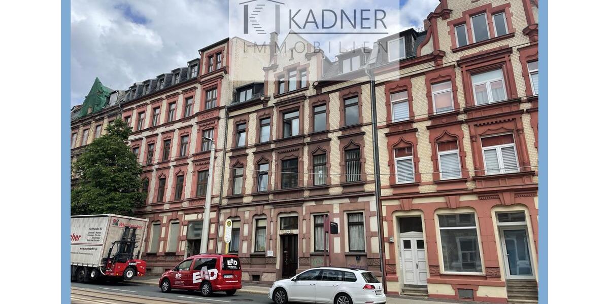 Etagenwohnung Plauen Bahnhofsvorstadt - 4 Zimmer, 100 m&sup2;, 550&euro; | Angebot:24658685