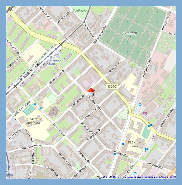 Dachgeschoßwohnung Plauen Bahnhofsvorstadt - 2 Zimmer, 64 m&sup2;, 268&euro; | Angebot:24601700