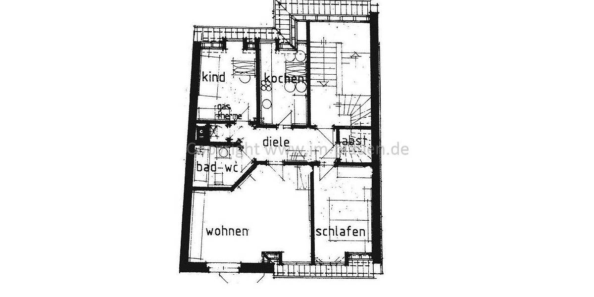Etagenwohnung Plauen Haselbrunn - 3 Zimmer, 73 m&sup2;, 325&euro; | Angebot:25694441