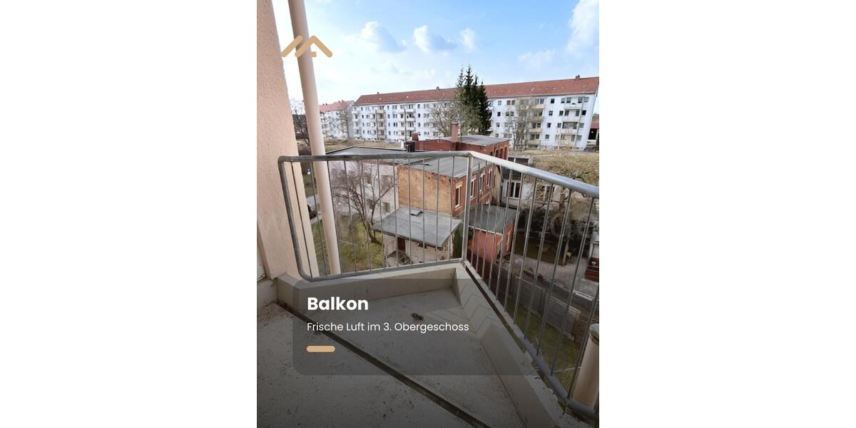 Etagenwohnung Plauen Bahnhofsvorstadt - 2 Zimmer, 52 m&sup2;, 278&euro; | Angebot:26025990