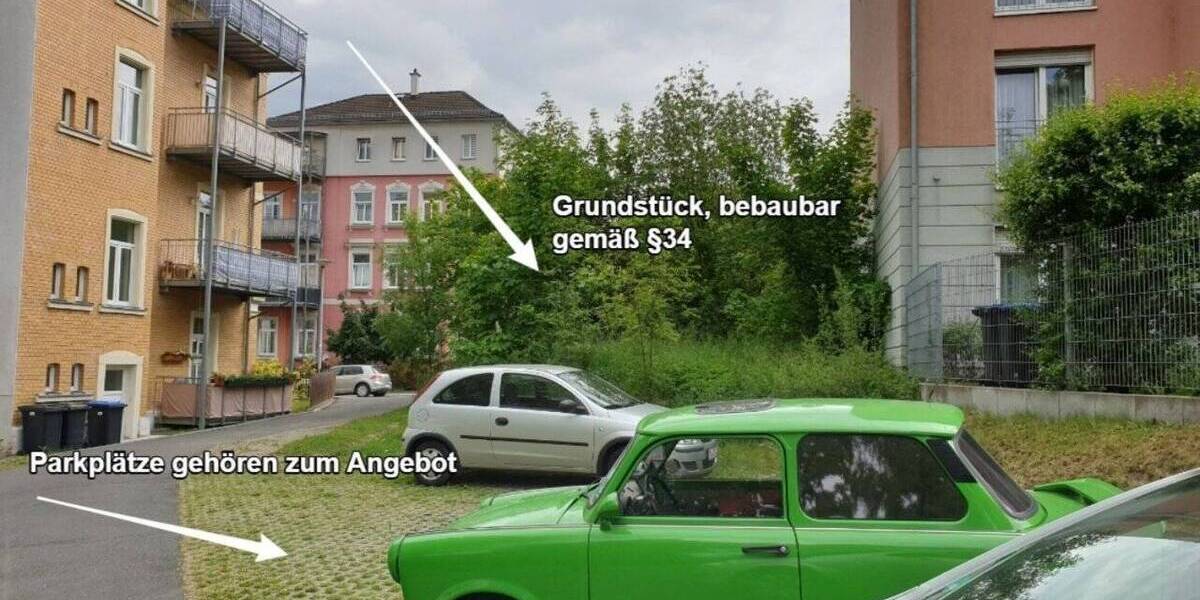 Grundstück Plauen Südvorstadt - 27.000&euro; | Angebot:25745615