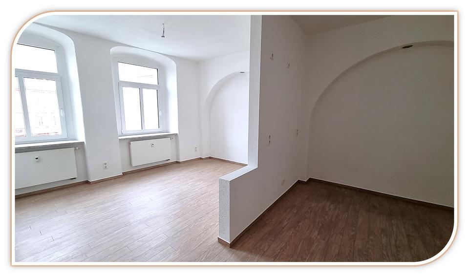 Etagenwohnung Schleiz - 2 Zimmer, 49 m&sup2;, 390&euro; | Angebot:24624835