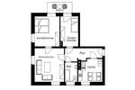 Erdgeschoßwohnung Plauen Bahnhofsvorstadt - 3 Zimmer, 67 m&sup2;, 354&euro; | Angebot:26550242