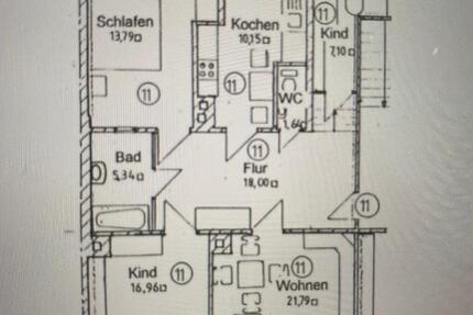 Wohnung Plauen - 4 Zimmer, 94 m&sup2;, 398&euro; | Angebot:26023070