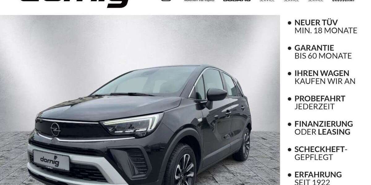 Opel Crossland 71.140 km 14.480 &euro; Helmbrechts 95233