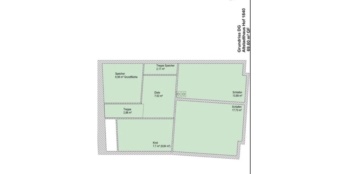 Reihenhaus Hof Altstadt - 6 Zimmer, 204 m&sup2;, 105.000&euro; | Angebot:25921055