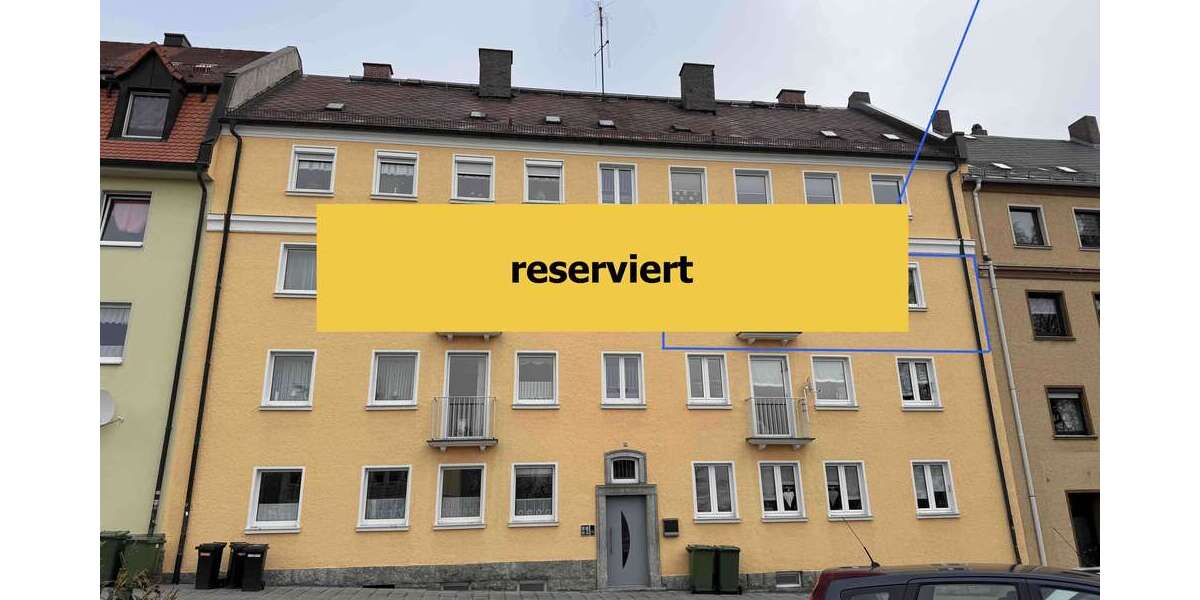 Etagenwohnung Selb - 2 Zimmer, 43 m&sup2;, 49.000&euro; | Angebot:25140438