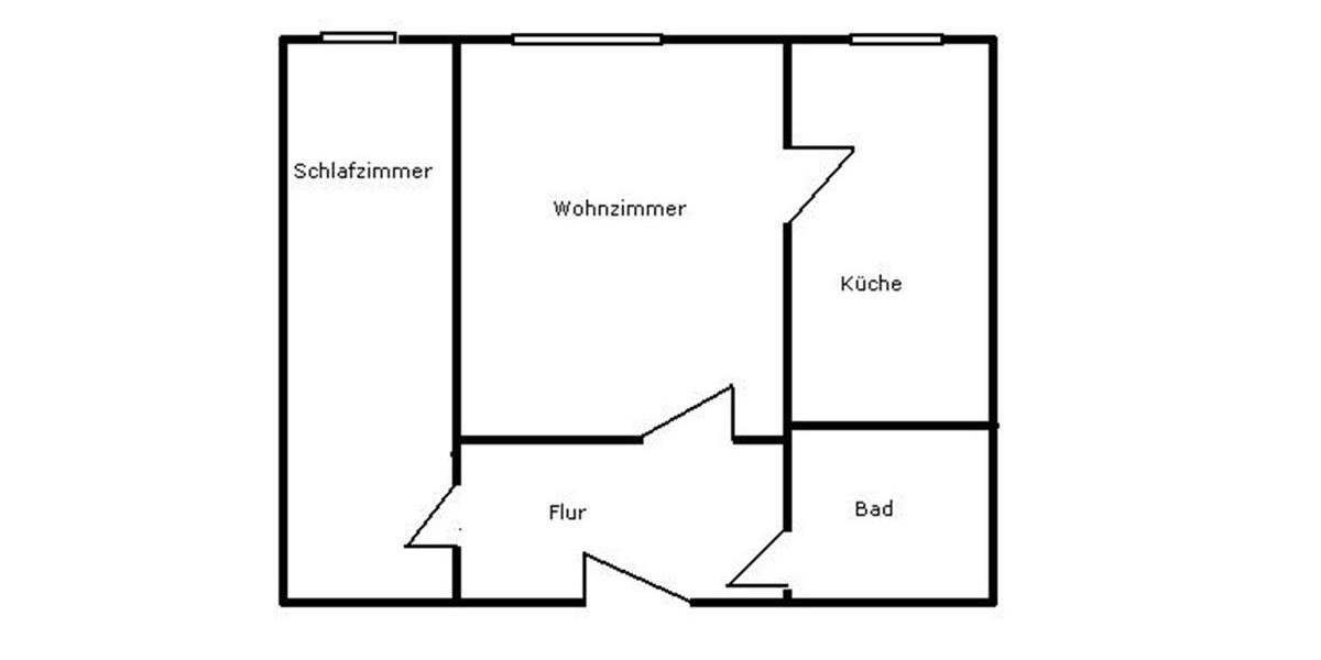 Etagenwohnung Oelsnitz (Vogtland) - 2 Zimmer, 48 m&sup2;, 289&euro; | Angebot:25352441