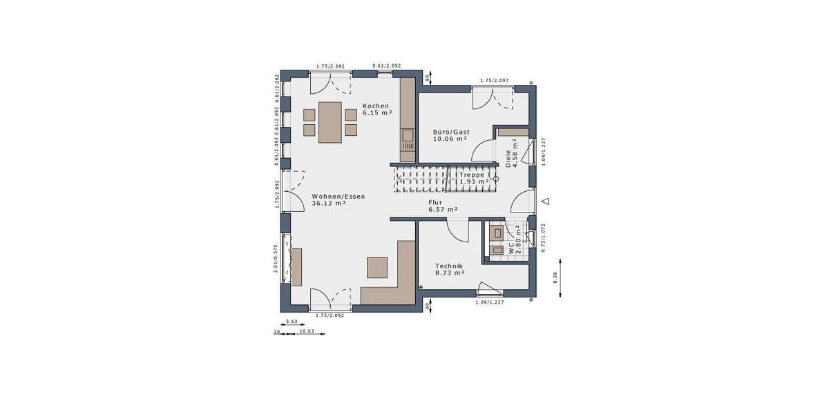 Einfamilienhaus Feilitzsch - 5 Zimmer, 140 m&sup2;, 1.600&euro; | Angebot:24624820