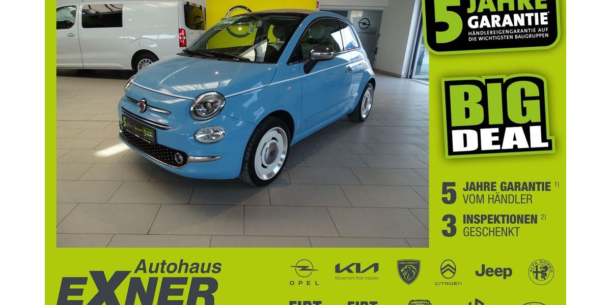 Fiat 500 63.337 km 10.490 &euro; Hof 95032