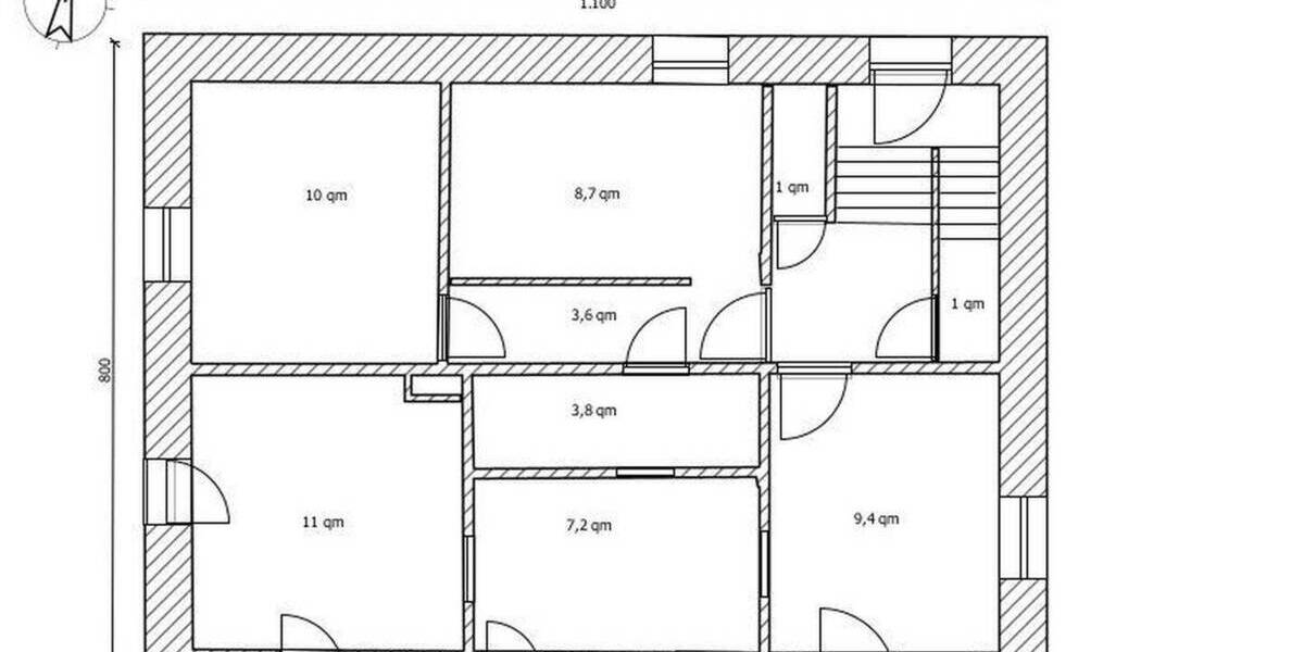 Einfamilienhaus Selbitz Neuhaus - 6 Zimmer, 111 m&sup2;, 129.000&euro; | Angebot:26034800