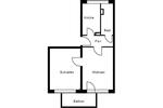 Etagenwohnung Plauen - 2 Zimmer, 49 m&sup2;, 315&euro; | Angebot:25340950