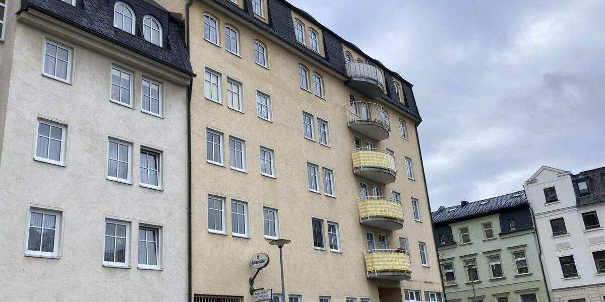 Etagenwohnung Plauen Westend - 2 Zimmer, 50 m&sup2;, 326&euro; | Angebot:25747159