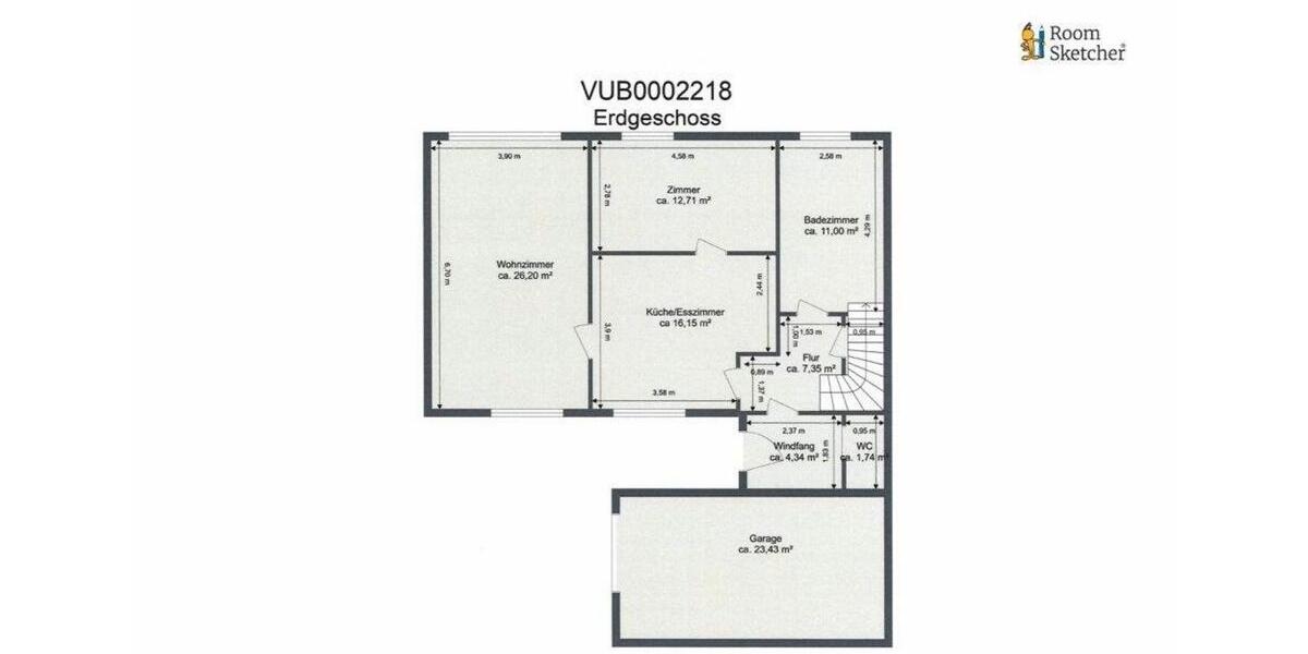 Einfamilienhaus Nordhalben - 8 Zimmer, 200 m&sup2;, 1.300&euro; | Angebot:26480770