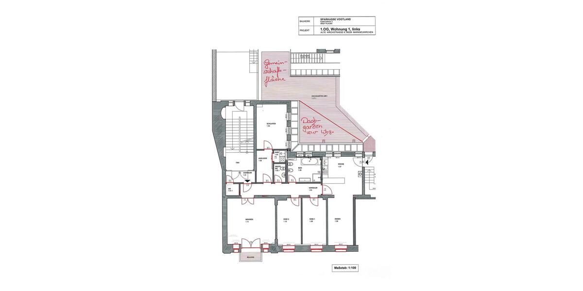 Etagenwohnung Markneukirchen - 5 Zimmer, 139 m&sup2;, 1.100&euro; | Angebot:25487030