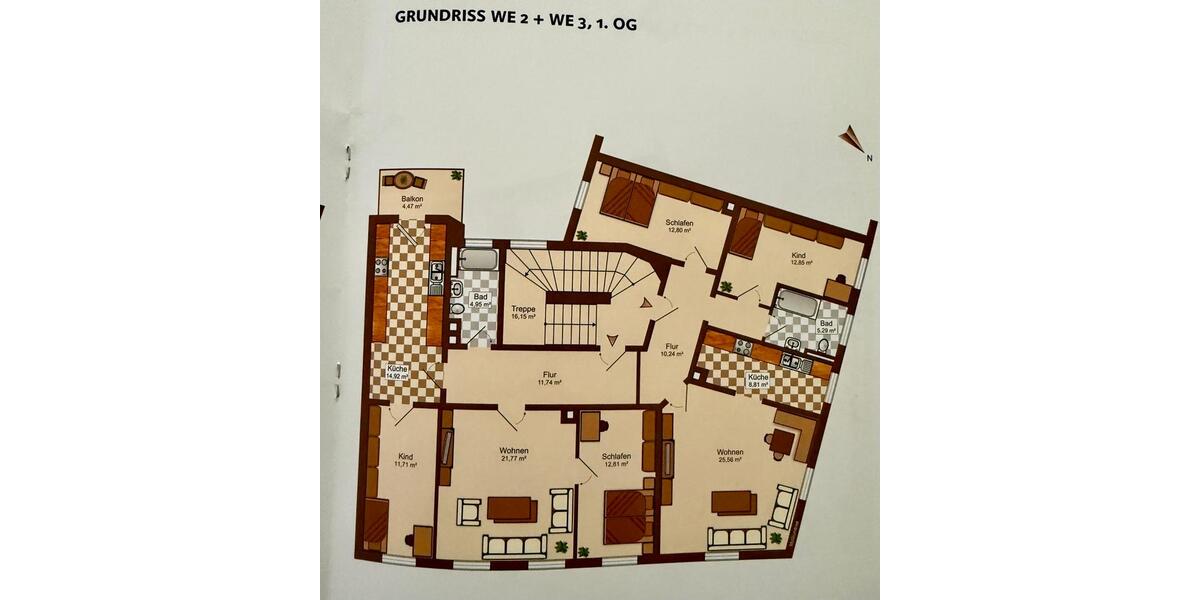 Etagenwohnung Plauen - 3 Zimmer, 75 m&sup2;, 100.000&euro; | Angebot:27083986