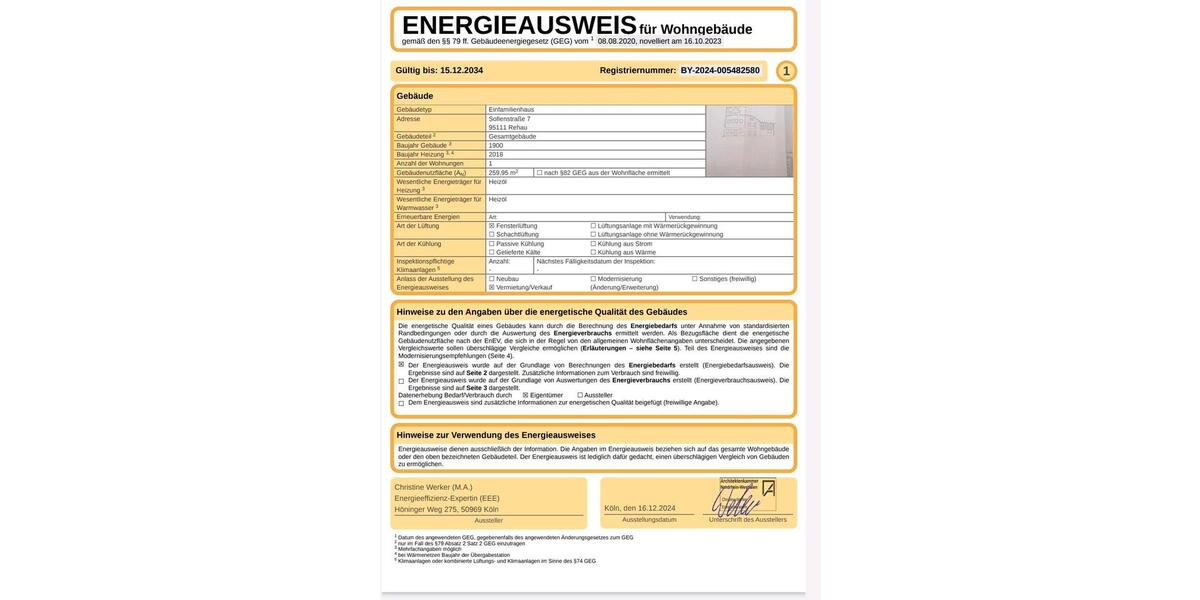 Einfamilienhaus Rehau - 10 Zimmer, 149.500&euro; | Angebot:21179887